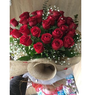 21 Gül Buketi
